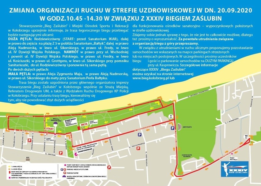 W niedzielę na ulicach Kołobrzegu pojawią się uczestnicy 34....