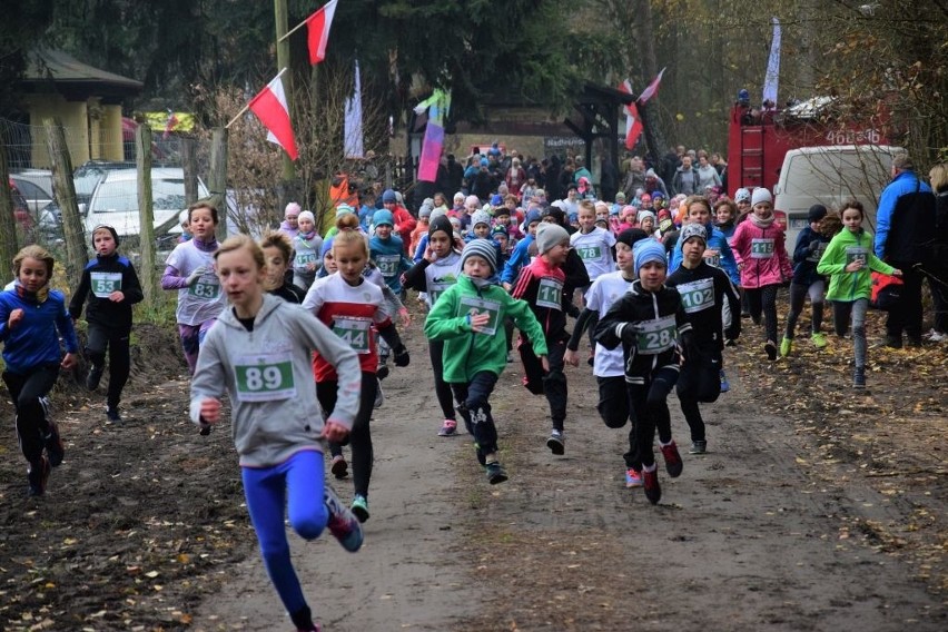 Około 200 biegaczy wzięło udział w zawodach młodzieżowych...