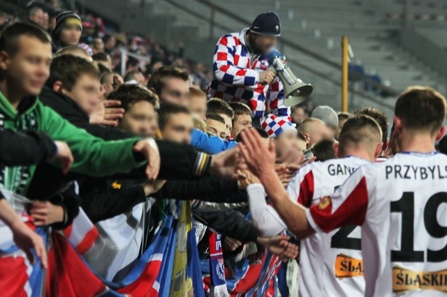 Górnik Zabrze - Śląsk Wrocław 3:2 (ZDJĘCIA Z TRYBUN)