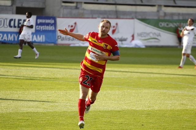 Tomasz Frankowski zdobył dwie bramki w meczu z Zagłębiem