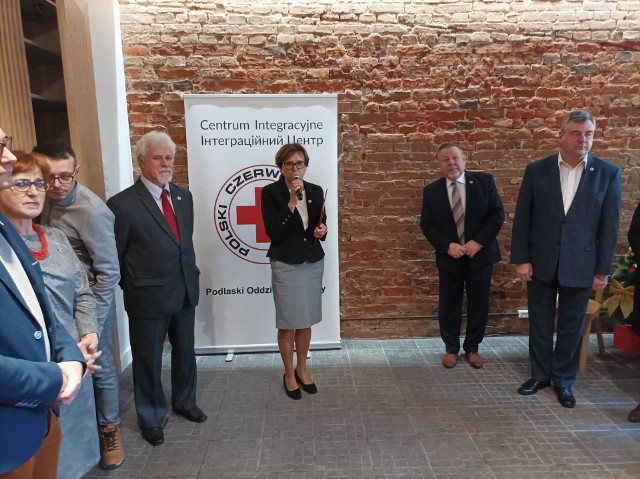 W sobotę (3.12) dyrektor podlaskiego oddziału PCK Elżbieta Paszkowska otworzyła Centrum Integracyjne w Białymstoku