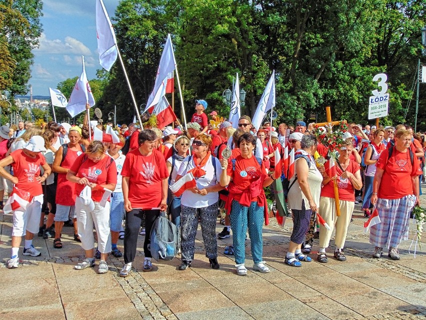 Pielgrzymka Łódzka 2016. Pielgrzymi z Łodzi na Jasnej Górze