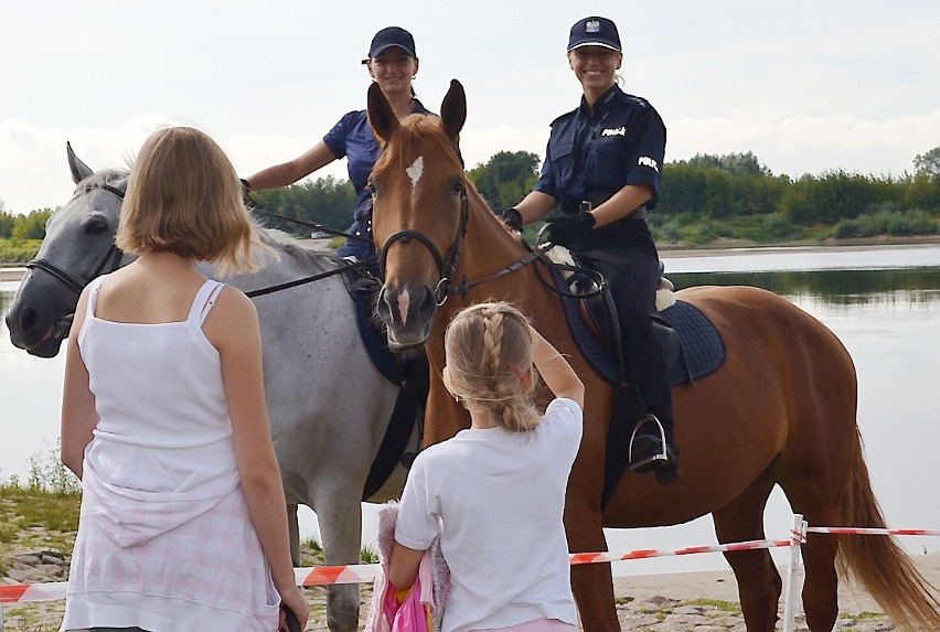 Patrol konny szczególnie podobał się dzieciom