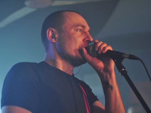 Hubert "Spięty&#8221; Dobaczewski, wokalista Lao Che.