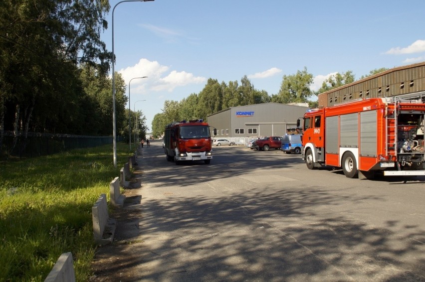 Śmiertelny wypadek  w firmie Konmet w Redzikowie