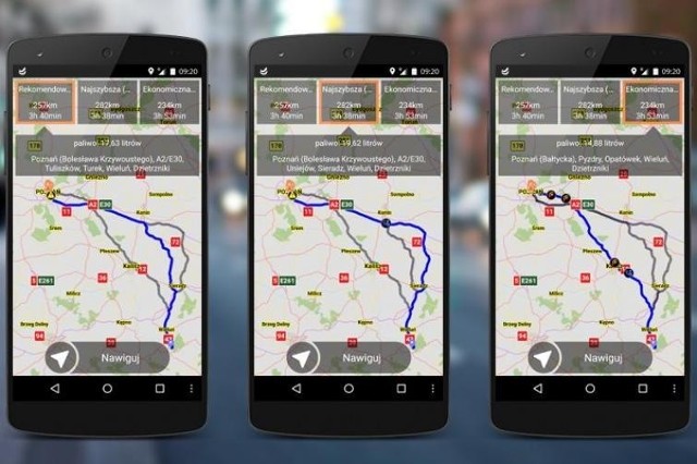 Nawigacja NaviExpert teraz z prezentacją tras alternatywnych