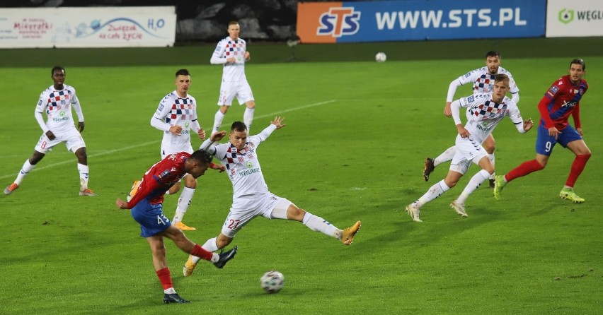 Piłkarze Górnika Zabrze w tym sezonie plasują się w czołówce...