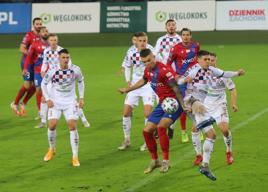 Piłkarze Górnika Zabrze w tym sezonie plasują się w czołówce...