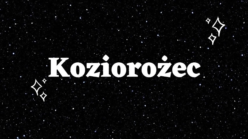 Koziorożec...