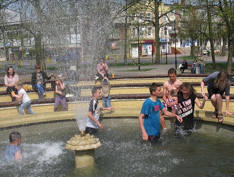 Lany poniedzialek w Miastku