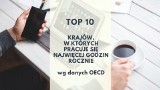 TOP 10 najdłużej pracujących narodowości wg danych OECD. Polacy w czołówce europejskich krajów! [ranking]