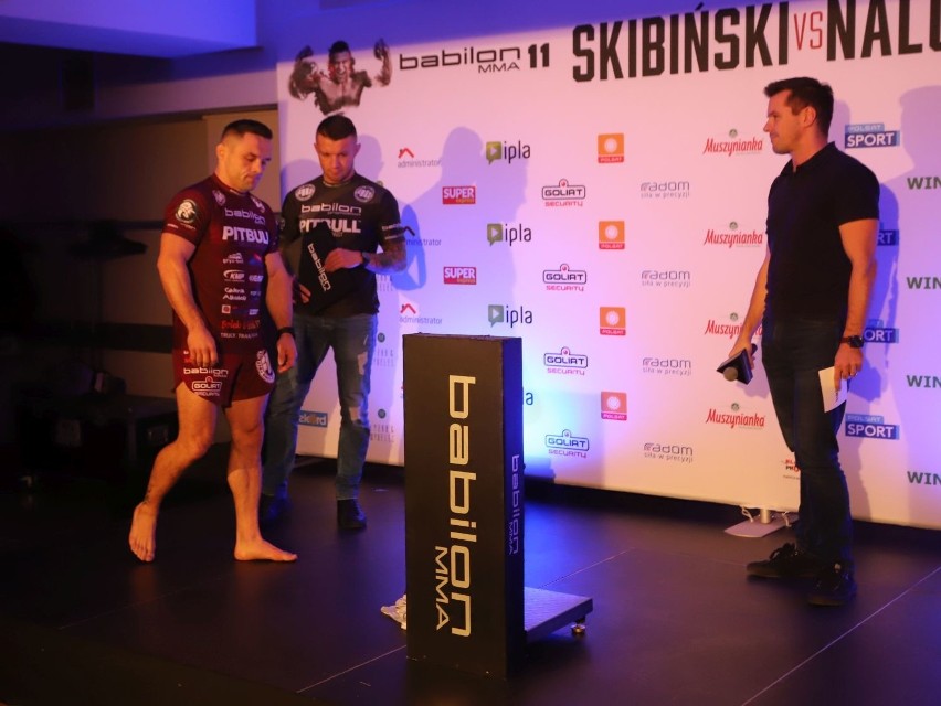 [ZDJĘCIA] [WIDEO] Ceremonia ważenia przed galą Babilon MMA 11! Zobacz jak zaprezentowali się nasi zawodnicy!