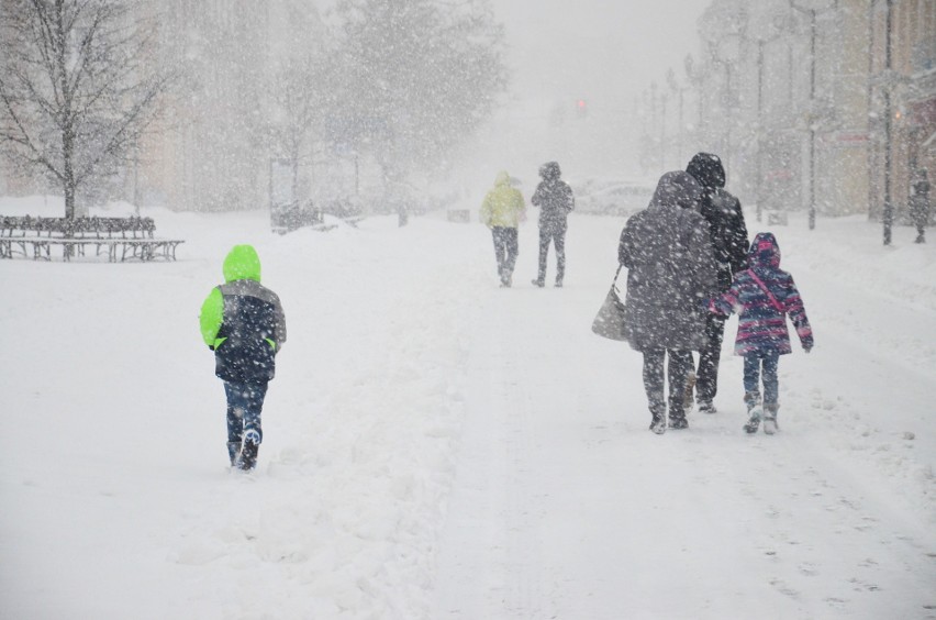 Zima w Białymstoku 2019. Śnieg zasypał miasto...