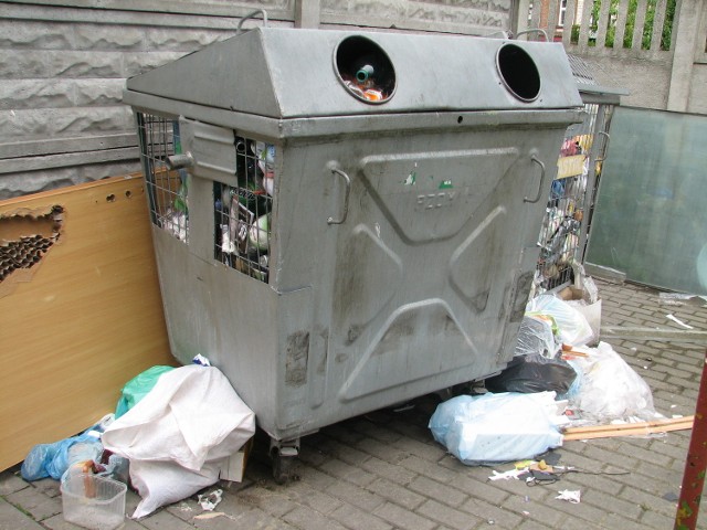 Pojemniki na śmieci są w Częstochowie już przepełnione. Wkrótce pojawią się szczury