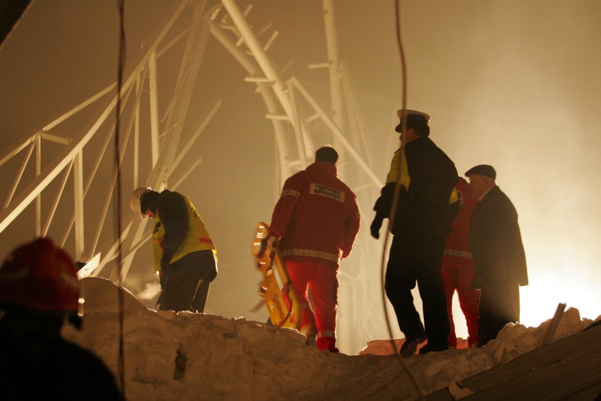 Zawalenie się hali MTK w Chorzowie - 28 stycznia 2006 rok