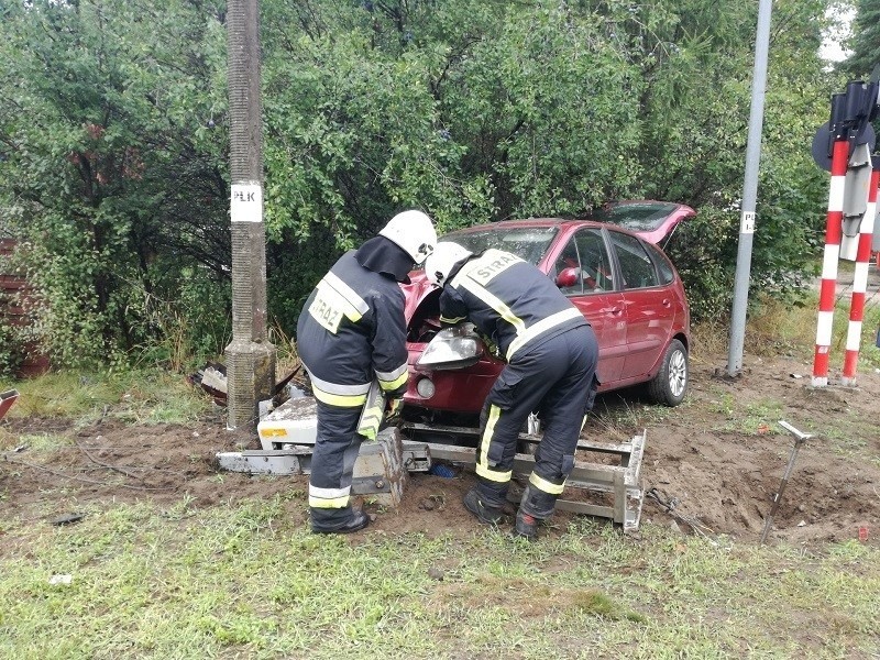 Wypadek w Podborsku w pow. białogardzkim