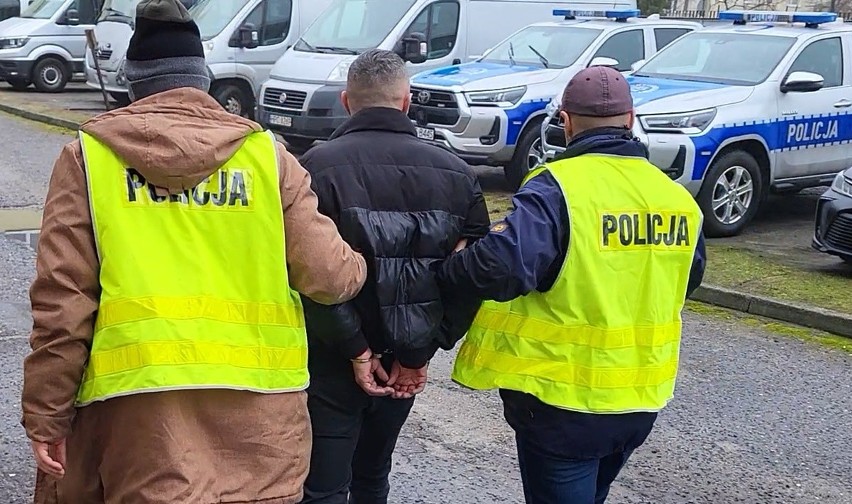 Policjanci z Włocławka zatrzymali 39-letniego mieszkańca...
