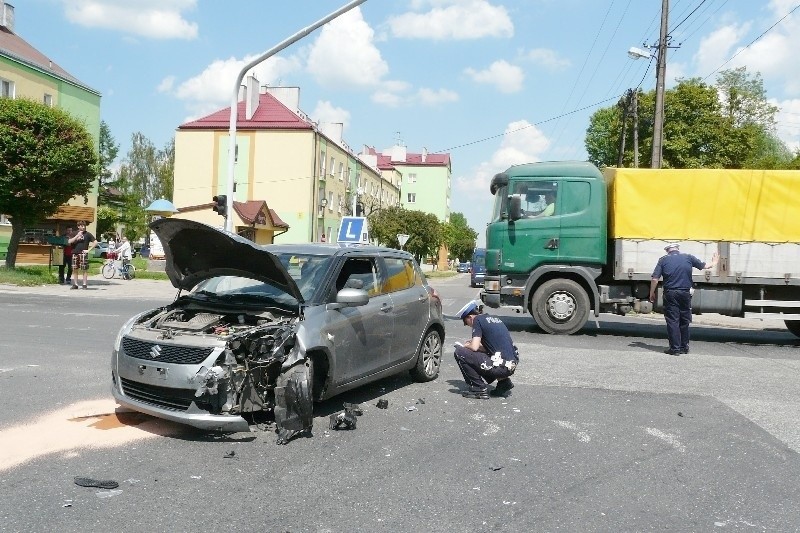 Wypadek motocyklisty w Zgierzu. Utrudnienia na drodze krajowej 71