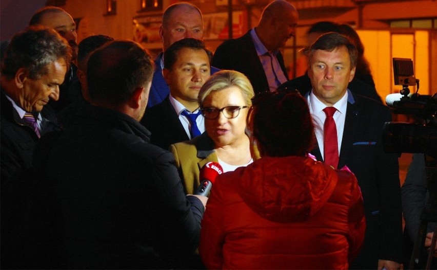 Minister Beata Kempa w Kazimierzy Wielkiej. Zachęcała do pójścia na wybory