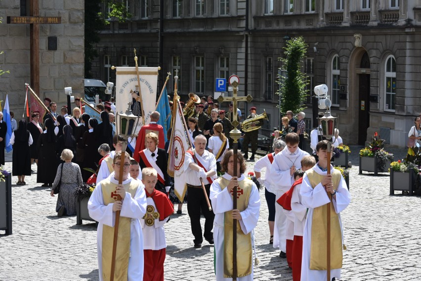 Procesja Bożego Ciała w Bielsku-Białej....