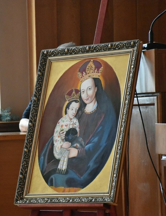 Obraz Matki Bożej Malborskiej z kościoła św. Jana Chrzciciela