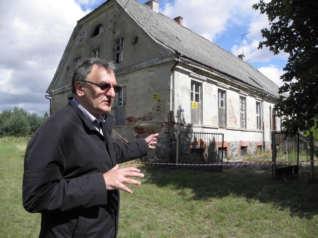 Janusz Kochanowski, dyrektor Parku na początku drogi do spełnienia marzeń o centrum w Chocińskim Młynie.