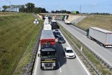 Wypadek i potężne korki na autostradzie A4 pod Wrocławiem