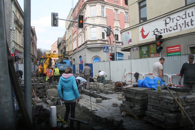 Rozpoczęła się przebudowa skrzyżowanie w centrum Rybnika