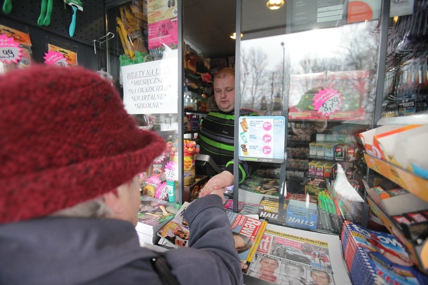 Grzegorz Polap zapewnia, że w jego kiosku przy ul....