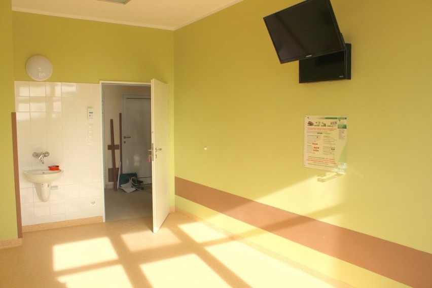 Remontowany oddział ginekologi w szpitalu powiatowym w...