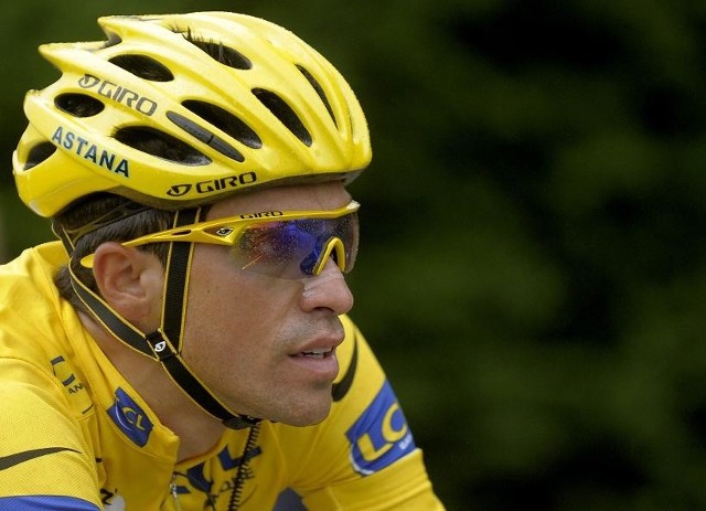 Alberto Contador nie ma powodów do zadowolenia. Przerwa w ściganiu może spowodować, że już nie wróci do najlepszej dyspozycji.