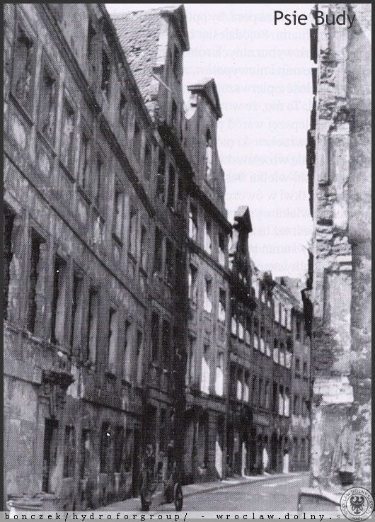 Psie Budy po wojnie. Zdjęcie z książki "Wrocław moje miasto"...
