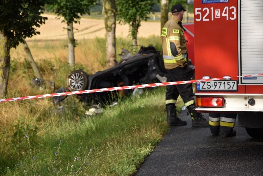 Śmiertelny wypadek w okolicach Noskowa (gm. Sławno)...