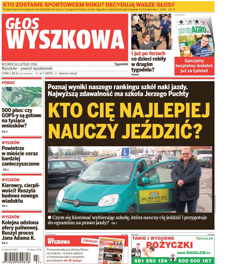 O tym dla was dziś piszemy