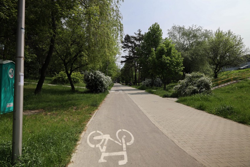 Park "Dolinka" w Olkuszu