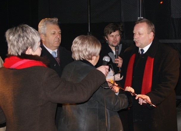 Ryszard Wolanin odbiera symboliczne klucze do bram miasta i przejmuje funkcje burmistrza Przecławia