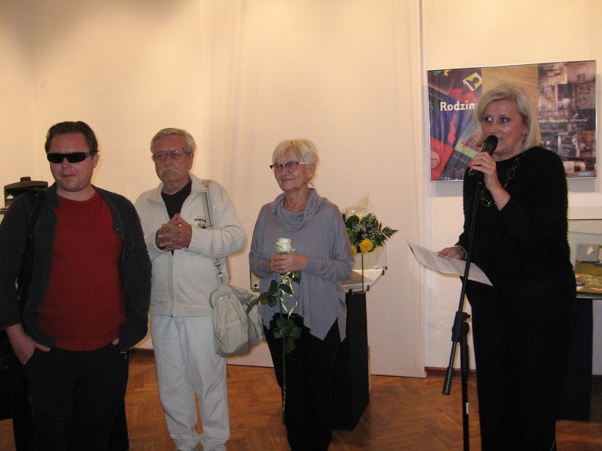 Artystyczną rodzinę przedstawiła Elżbieta Raczkowska