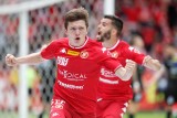 Widzew. Piłkarze z Łodzi po bezcennym zwycięstwie z Miedzią Legnica. Co wynika z gola Dominika? 