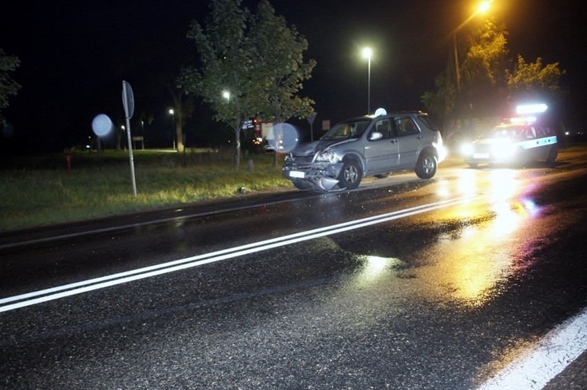 Pijany 21-latek spowodował kolizję na trasie Słupsk-Ustka....
