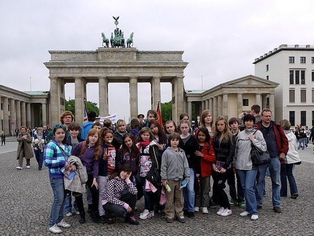 Gimnazjum Publicznego nr 2 w Świnoujściu zwiedzają Berlin