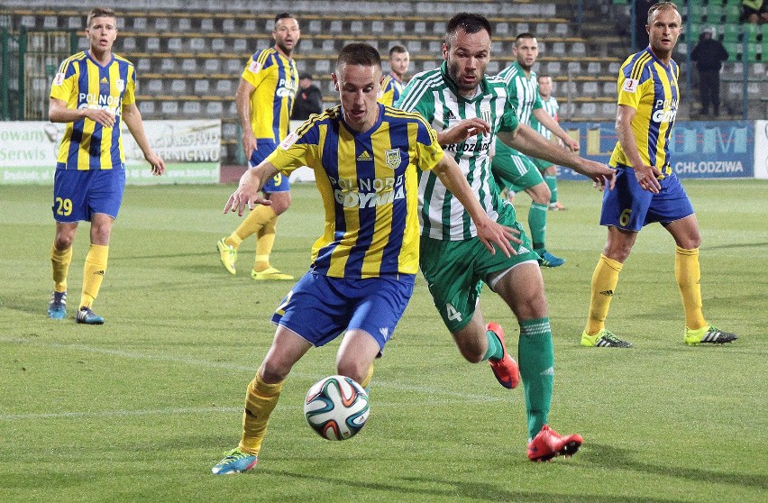 Olimpia Grudziądz - Arka Gdynia 1:2