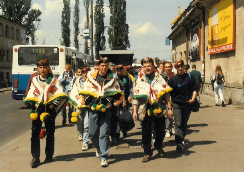 Rezerwiści w Krakowie w latach 90.