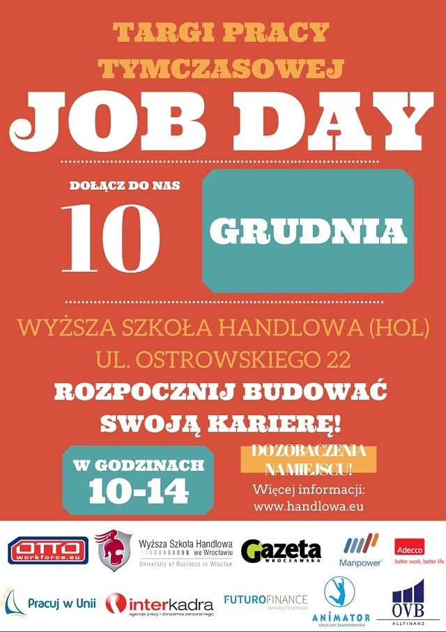 Job Day w Wyższej Szkole Handlowej we Wrocławiu