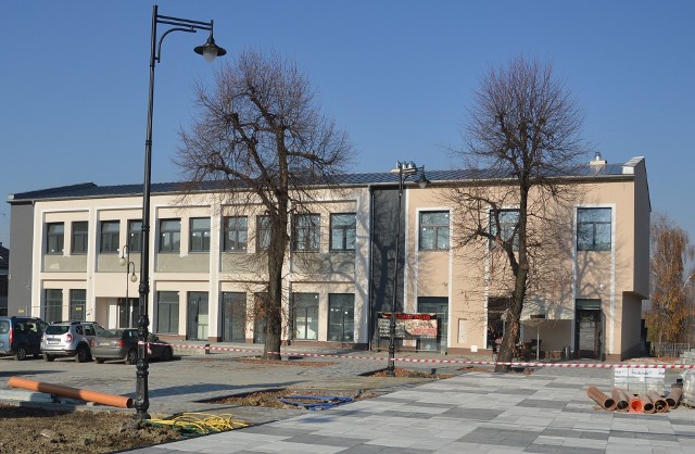 Centrum Kultury i Wypoczynku w Proszowicach w trakcie przebudowy
