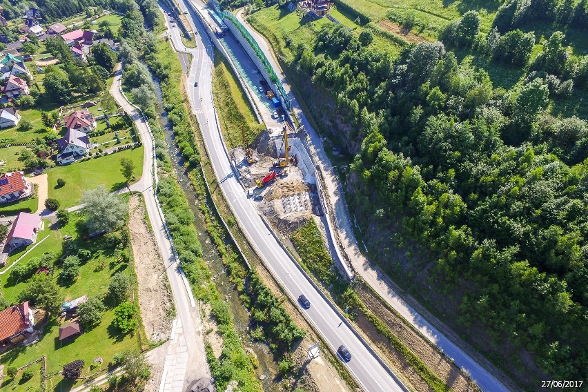 Budowa ekspresowej zakopianki mocno zmieniła górski...