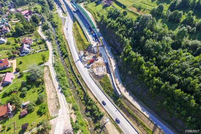 Budowa ekspresowej zakopianki mocno zmieniła górski krajobraz