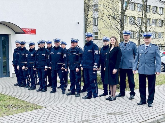 Pożegnanie szefa słupskiej drogówki podinsp. Marka Komodołowicza