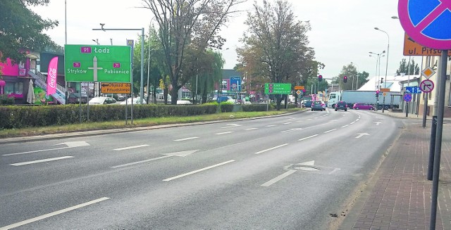 Czy tiry omijające Łódź pojadą przez Zgierz i Aleksandrów Łódzki?