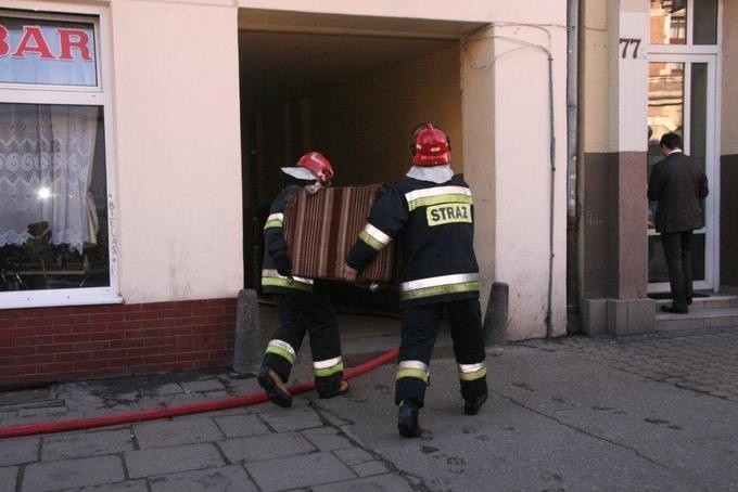 [FOTO] Wybuch nad barem mlecznym