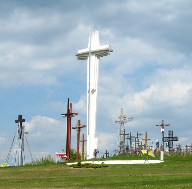 Góra Krzyży w sanktuarium w Świetej Wodzie